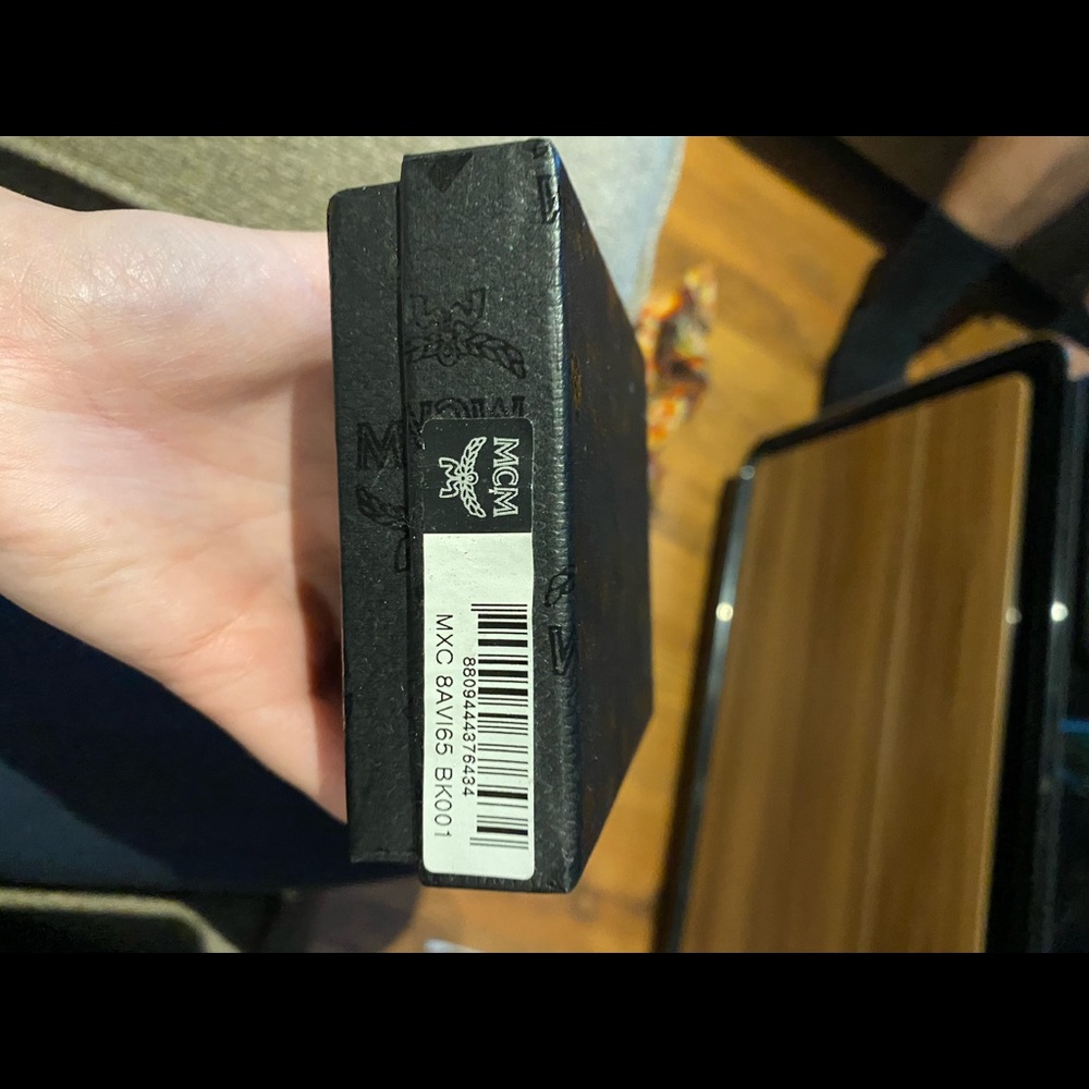 Mcm men’s card holder money Clip